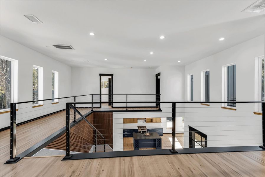 Furnished interior view inside a new home in , Willis (Image 11).