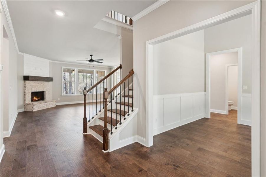 Spacious, unfurnished interior of a new home in , Monroe (Image 47). Spacious, unfurnished interior of a new home in , Monroe (Image 47).