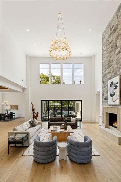 Furnished interior view inside a new home in , Dallas (Image 30).