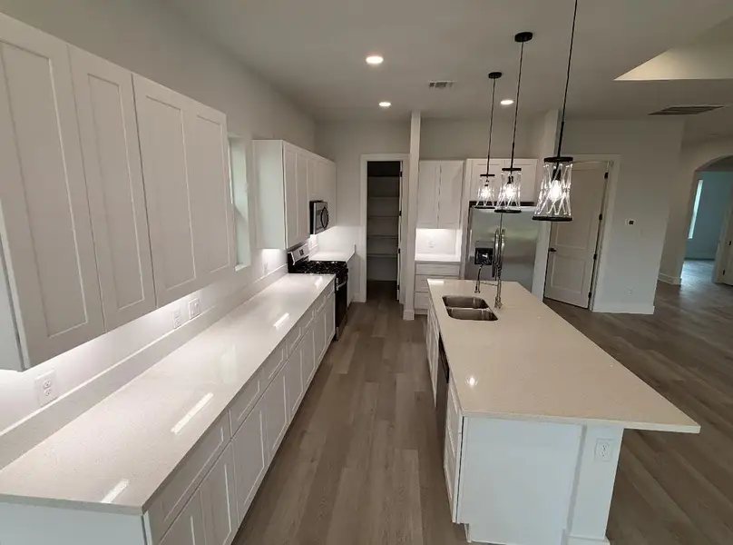 Furnished interior view inside a new home in , Houston (Image 8).