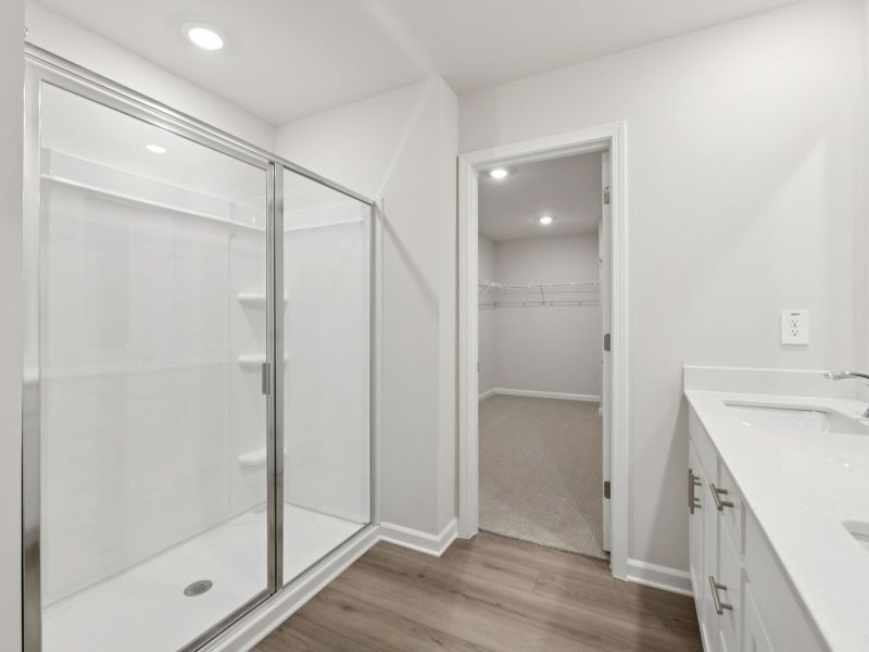 Furnished interior view inside a new home in Harmony Manor, Fairburn (Image 12).