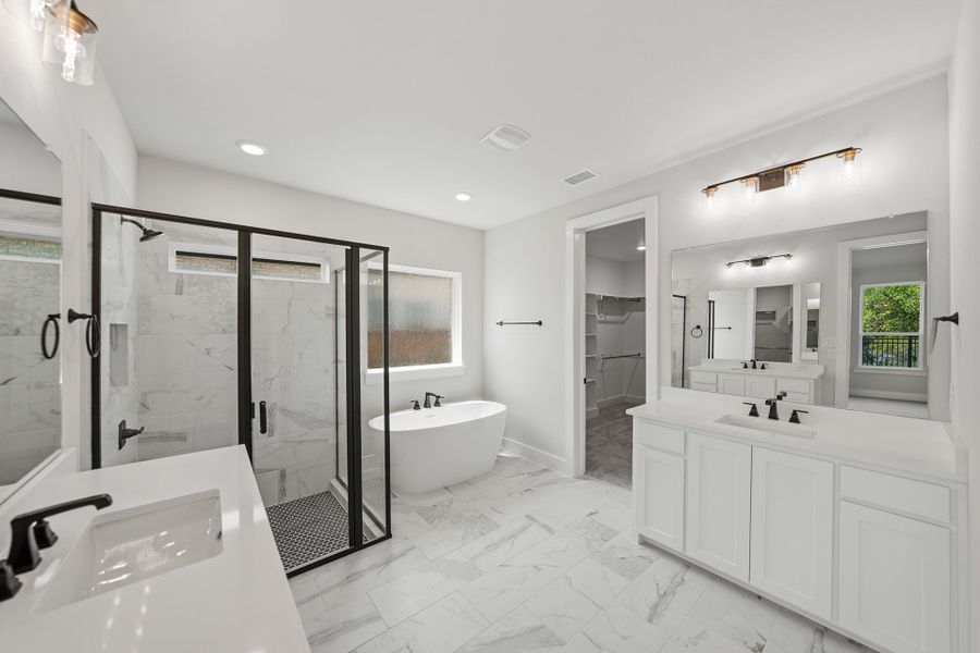 Furnished interior view inside a new home in Aster Park, McKinney (Image 10).