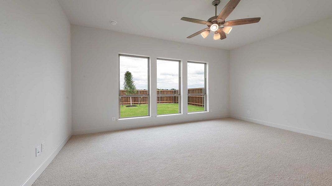 Spacious, unfurnished interior of a new home in Meraki, Forney (Image 22).