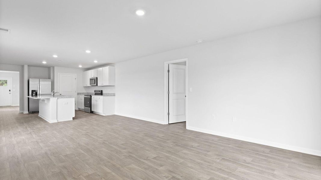 Spacious, unfurnished interior of a new home in Huggins Hill, Manning (Image 17). Spacious, unfurnished interior of a new home in Huggins Hill, Manning (Image 17).