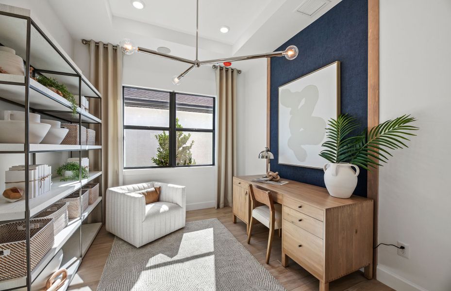 Flex room or optional den *as shown