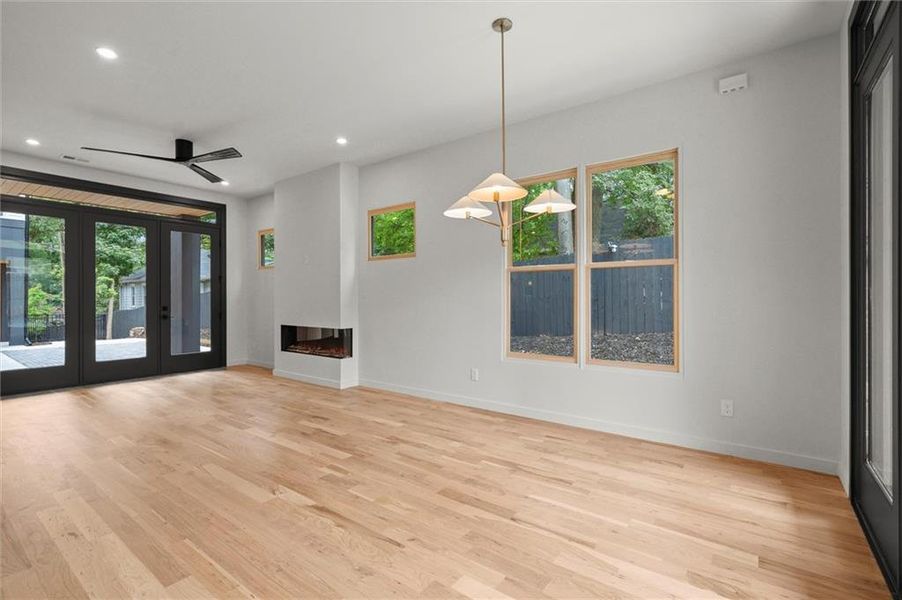 Spacious, unfurnished interior of a new home in , Atlanta (Image 41).