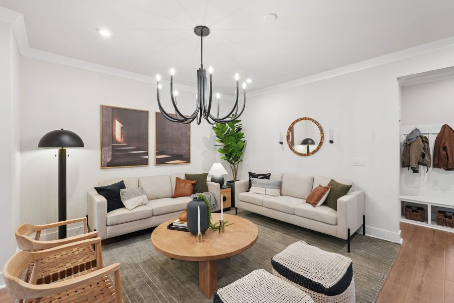 Representative furnished interior of a home built from the Mitchell by Tri Pointe Homes in Summit At Homestead, Chapel Hill (Image 17).