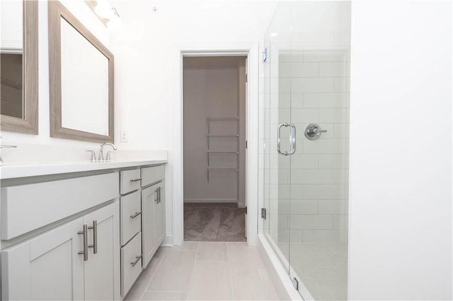 Furnished interior view inside a new home in Ecco Park, Alpharetta (Image 10).