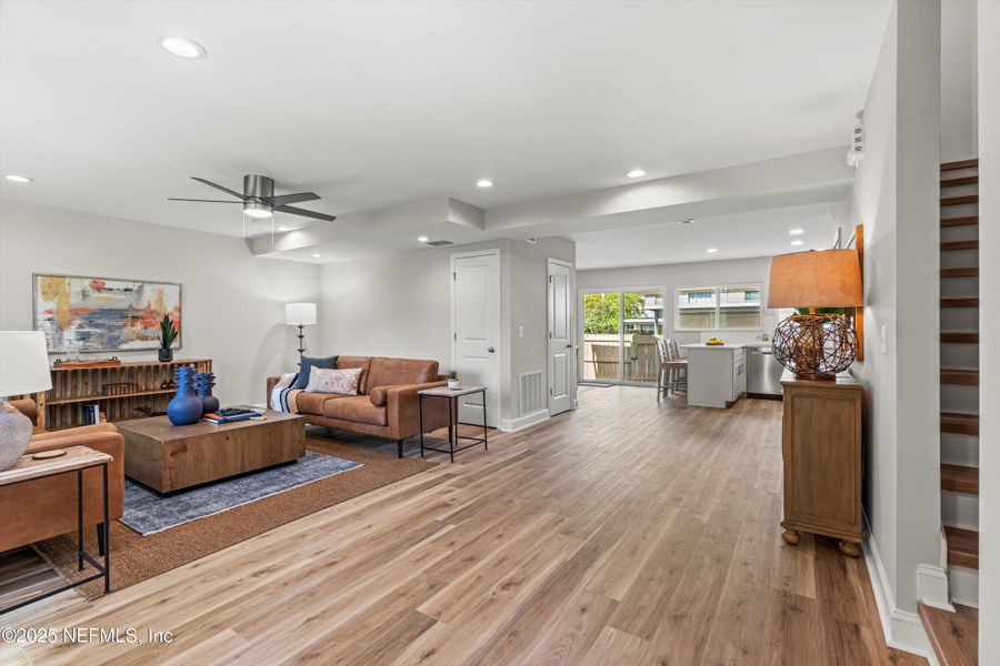 Furnished interior view inside a new home in , Jacksonville (Image 8).