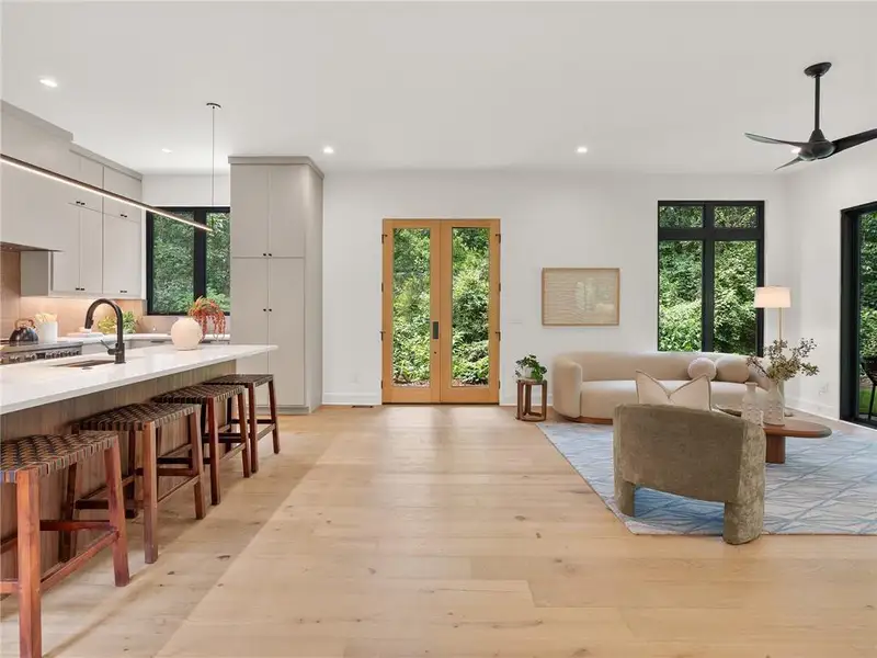 Furnished interior view inside a new home in , Decatur (Image 8).