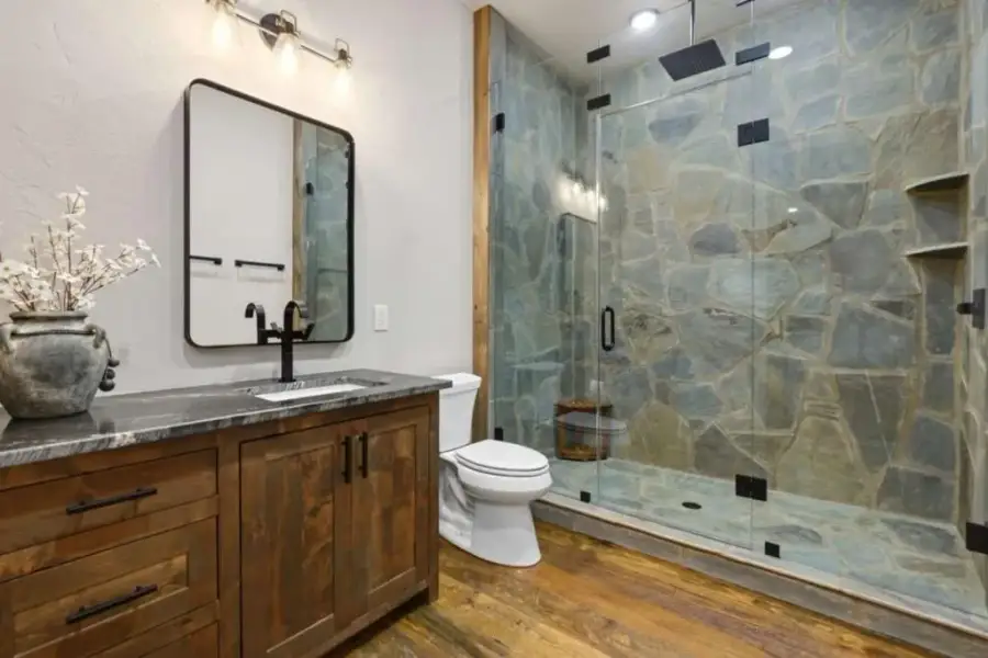Furnished interior view inside a new home in , Blue Ridge (Image 12).