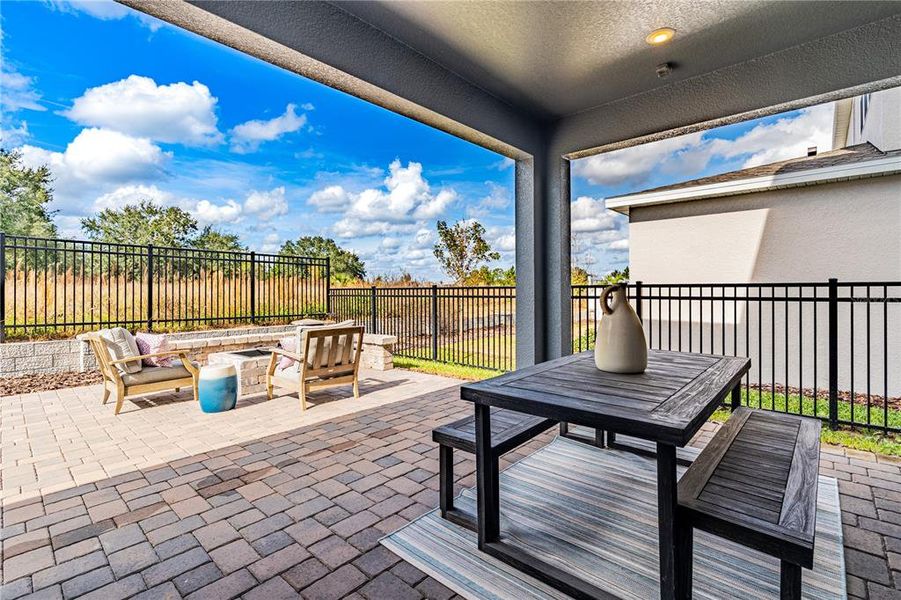 Exterior details and patio area of a home in , Winter Garden (Image 3). Exterior details and patio area of a home in , Winter Garden (Image 3).