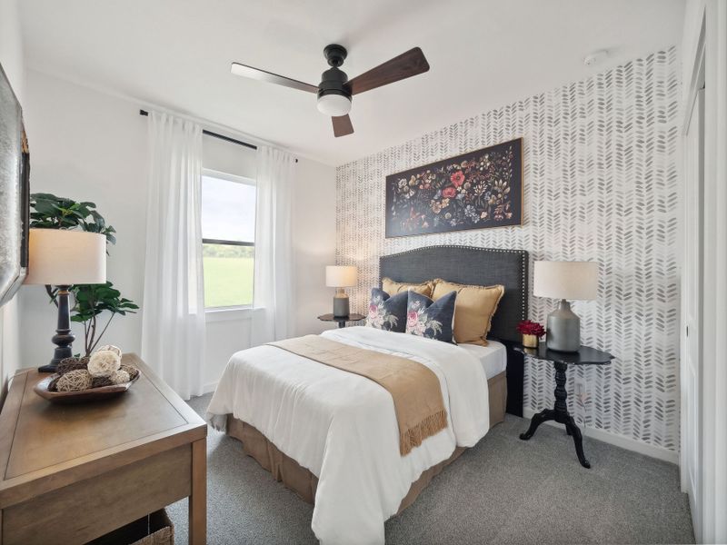 Representative furnished interior of a home built from the Passionflower II by K. Hovnanian® Homes in Aspire at River Ranch Trails, Dayton (Image 23). Representative furnished interior of a home built from the Passionflower II by K. Hovnanian® Homes in Aspire at River Ranch Trails, Dayton (Image 23).