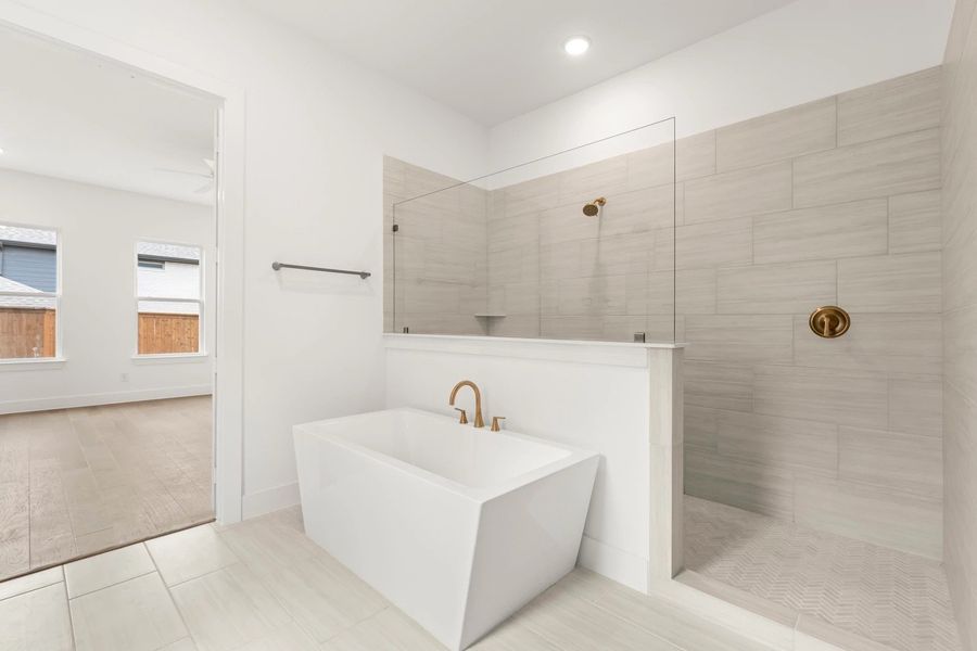 Primary Bathroom featuring the Serene Collection