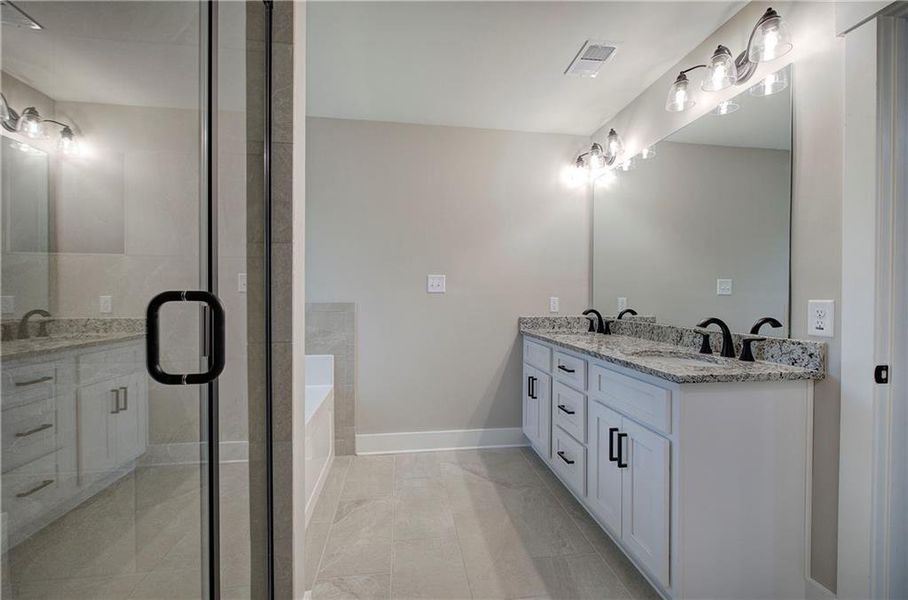 Furnished interior view inside a new home in , Adairsville (Image 11).