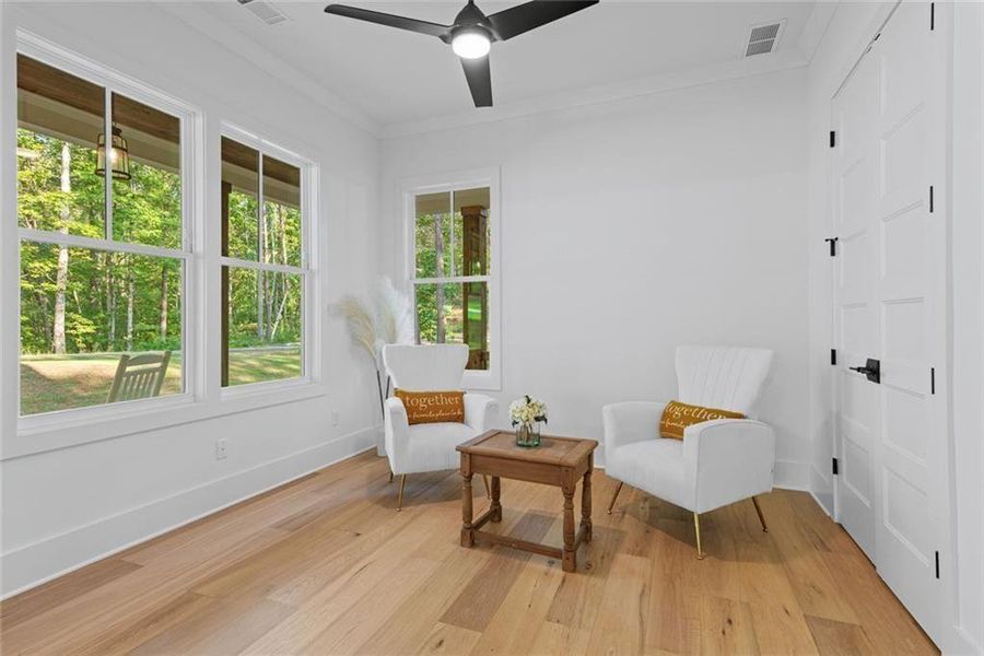 Furnished interior view inside a new home in , Ball Ground (Image 9).