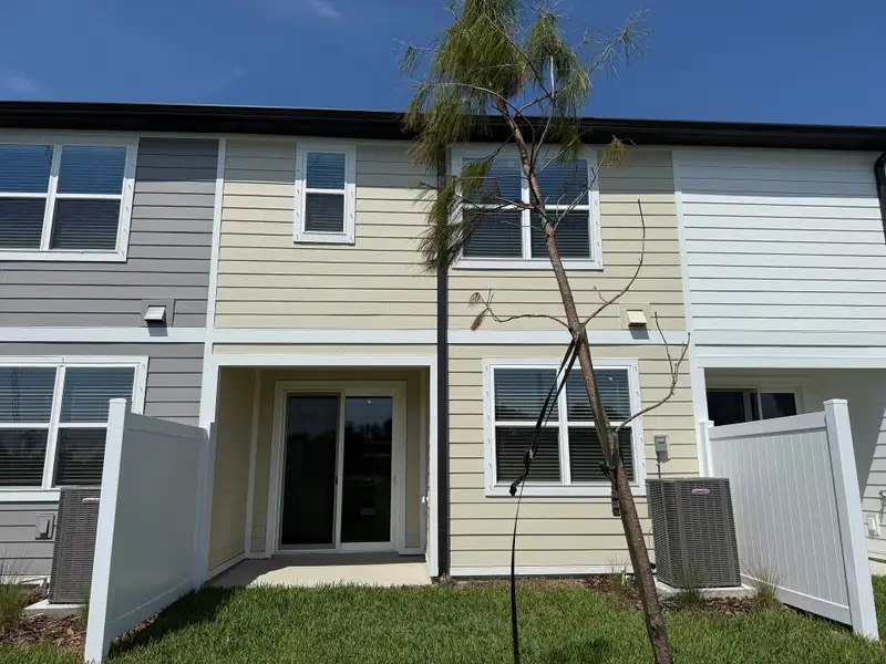 Covered back lanai - under construction