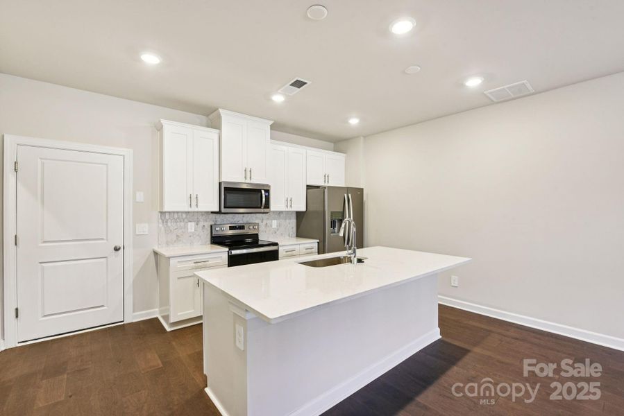 Furnished interior view inside a new home in , Mooresville (Image 6). Furnished interior view inside a new home in , Mooresville (Image 6).