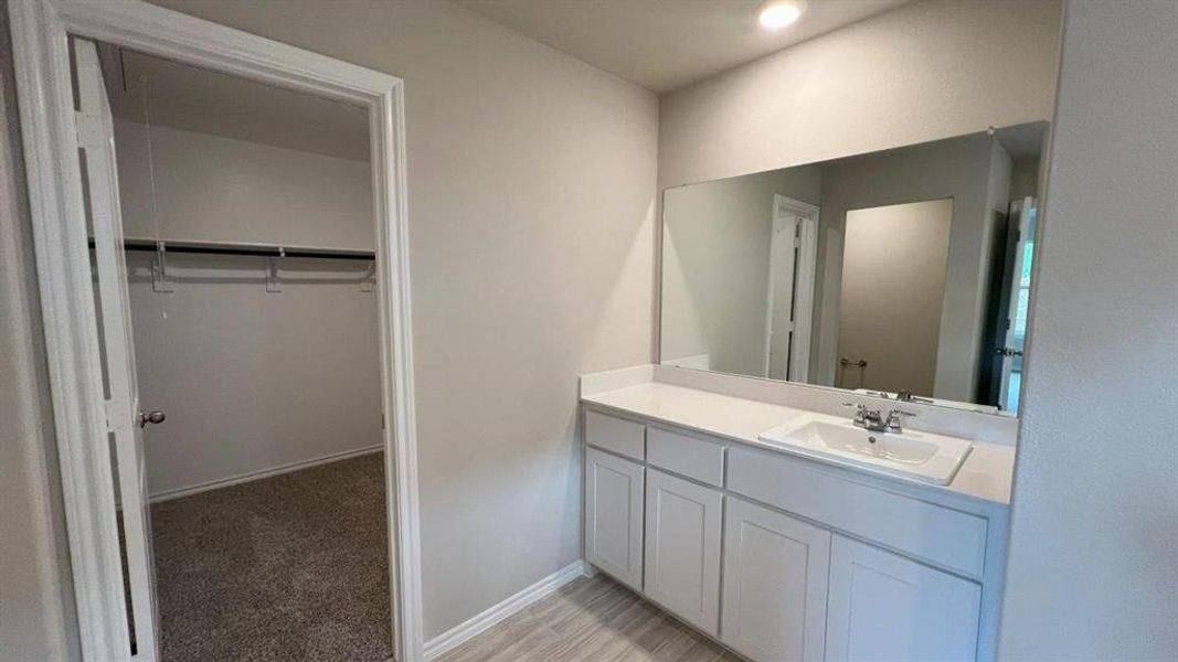 Furnished interior view inside a new home in Rosewood at Beltmill, Fort Worth (Image 5).