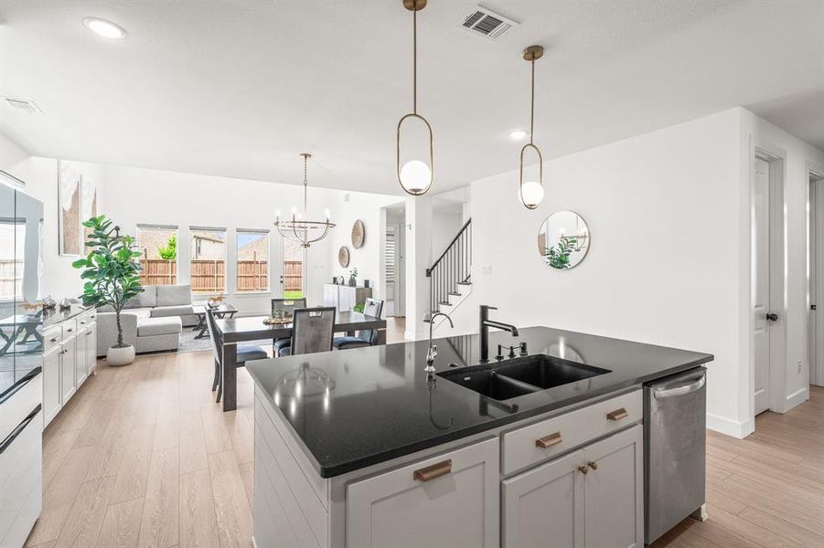 Furnished interior view inside a new home in , Celina (Image 25).