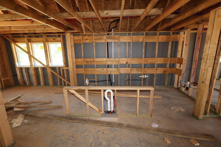 In-progress construction of a new home in , Crosby, TX (Image 8).