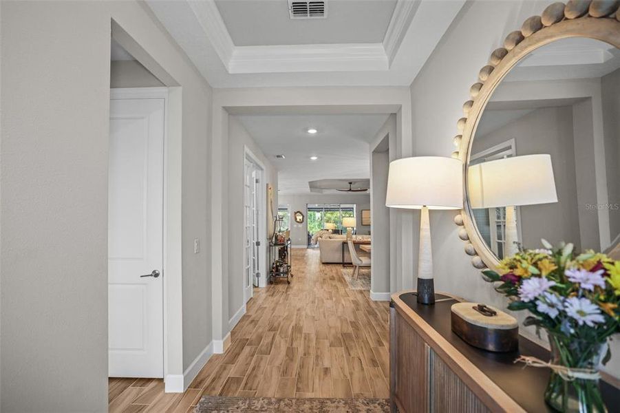 Furnished interior view inside a new home in , Wesley Chapel (Image 34).