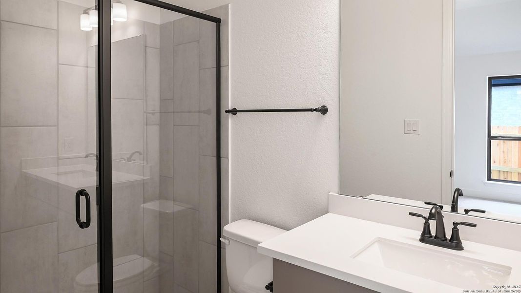 Furnished interior view inside a new home in Veramendi 60', New Braunfels (Image 6).