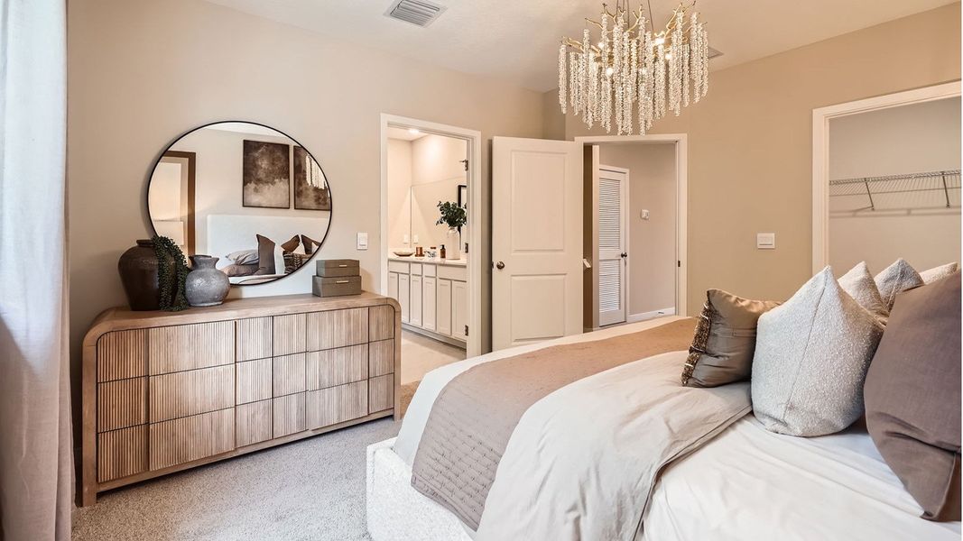 Representative furnished interior of a home built from the Opal by D.R. Horton in Ashwood Cove, Lake Worth (Image 18). Representative furnished interior of a home built from the Opal by D.R. Horton in Ashwood Cove, Lake Worth (Image 18).
