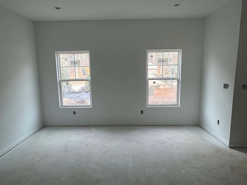 Family Room Construction Progress Family Room Construction Progress