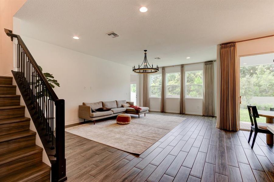 Furnished interior view inside a new home in , Sanford (Image 28).