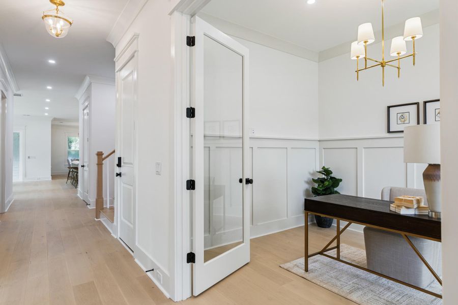 Furnished interior view inside a new home in , Mount Pleasant (Image 5).