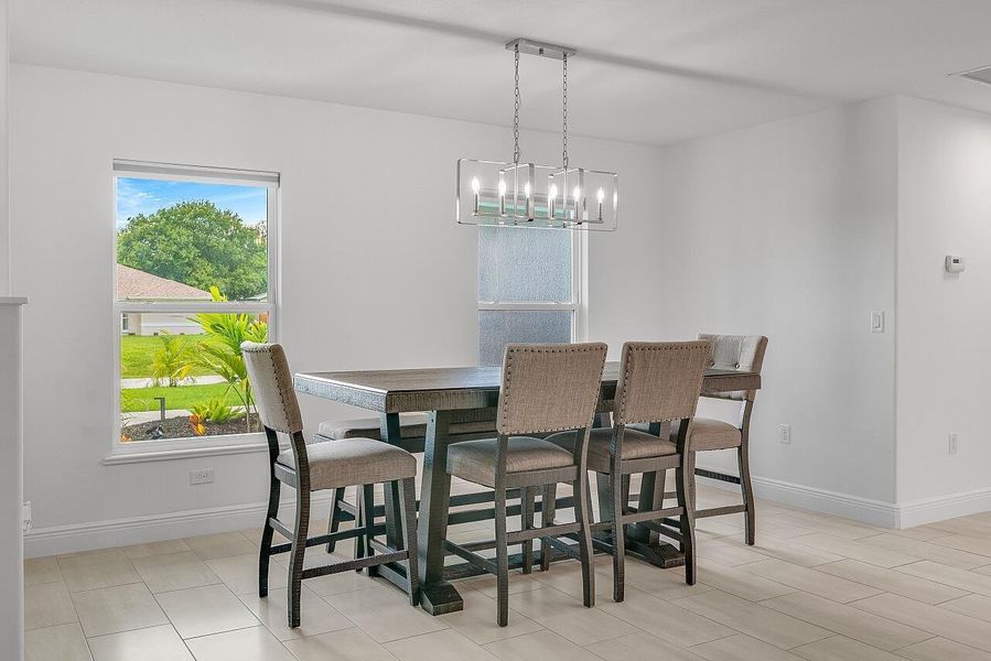 Furnished interior view inside a new home in , Vero Beach (Image 28). Furnished interior view inside a new home in , Vero Beach (Image 28).