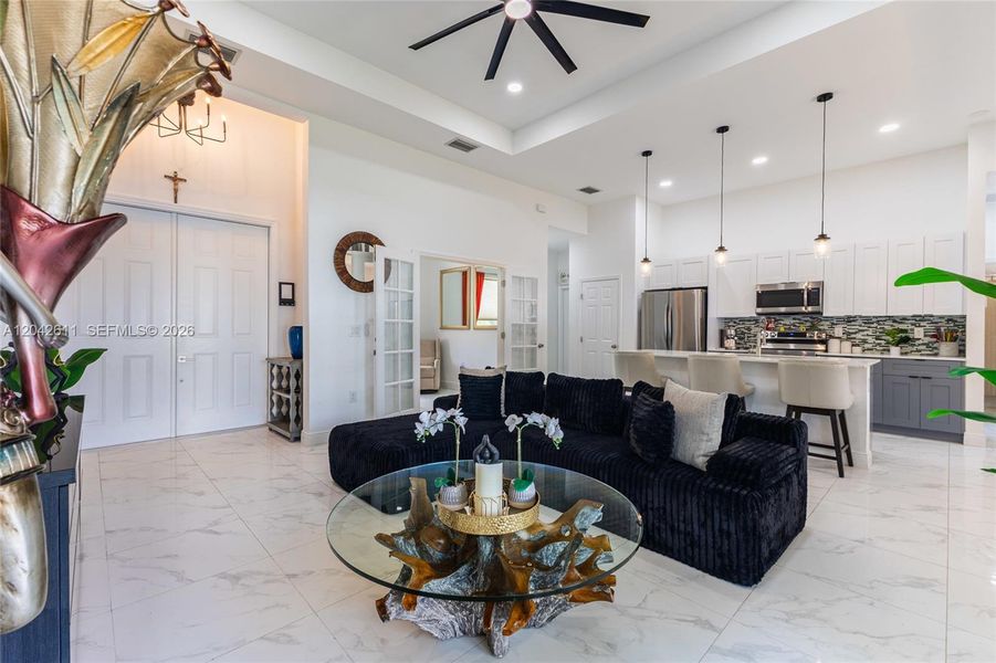Furnished interior view inside a new home in , Lehigh Acres (Image 36).