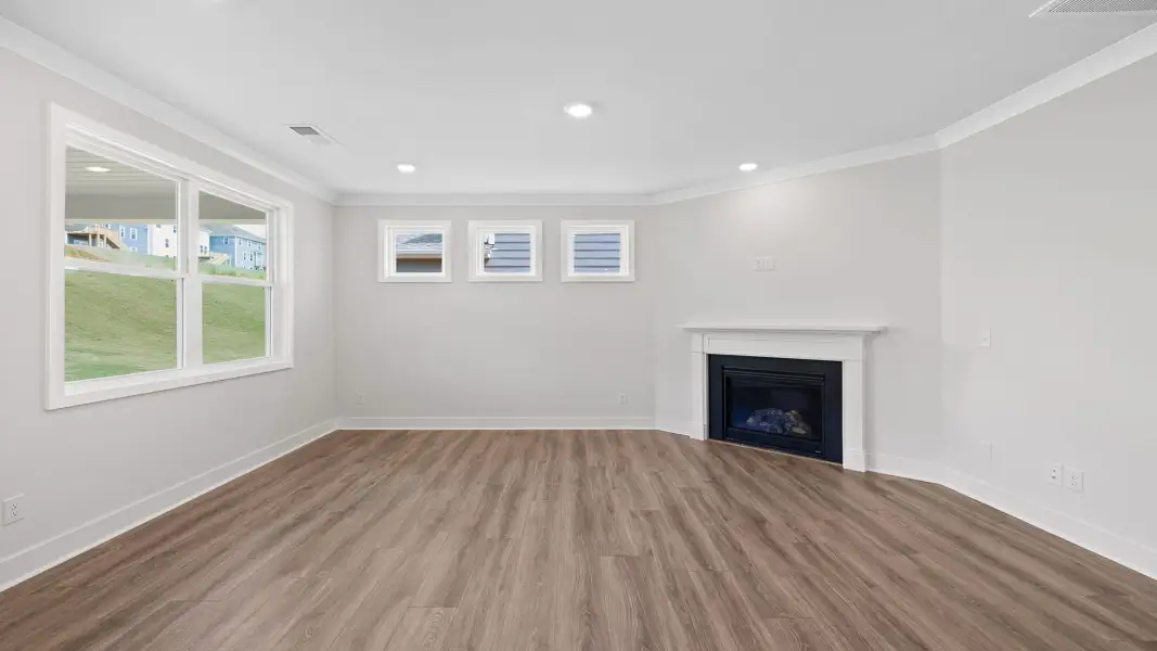 Representative unfurnished interior of a home built from the Bristol by D.R. Horton in Shadow Stone, Simpsonville (Image 24).