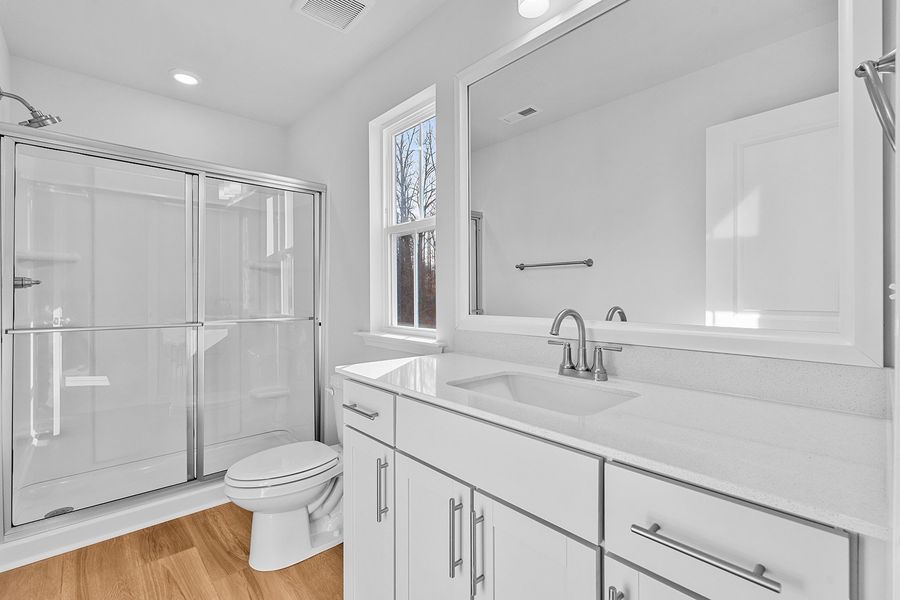 Furnished interior view inside a new home in Fieldstone, Lexington (Image 13). Furnished interior view inside a new home in Fieldstone, Lexington (Image 13).