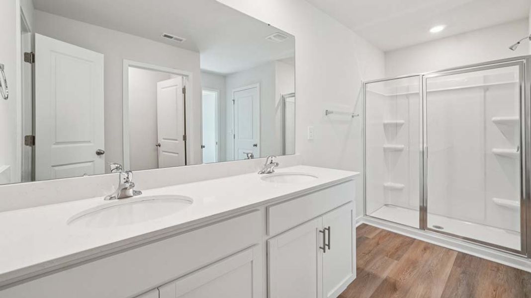 Furnished interior view inside a new home in Huffman Ridge, Hickory (Image 7).