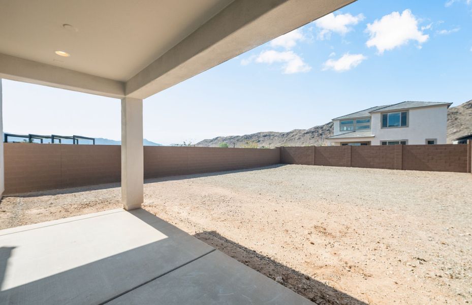 Exterior details and patio area of a home in Upper Canyon, Phoenix (Image 4).