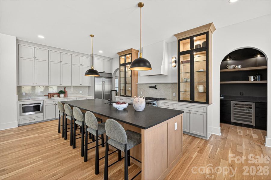 Furnished interior view inside a new home in , Belmont (Image 26).