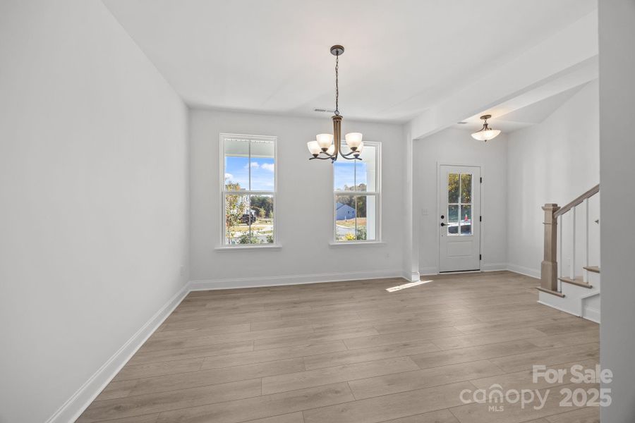 Spacious, unfurnished interior of a new home in Farms at Bellingham, Mooresville (Image 16).