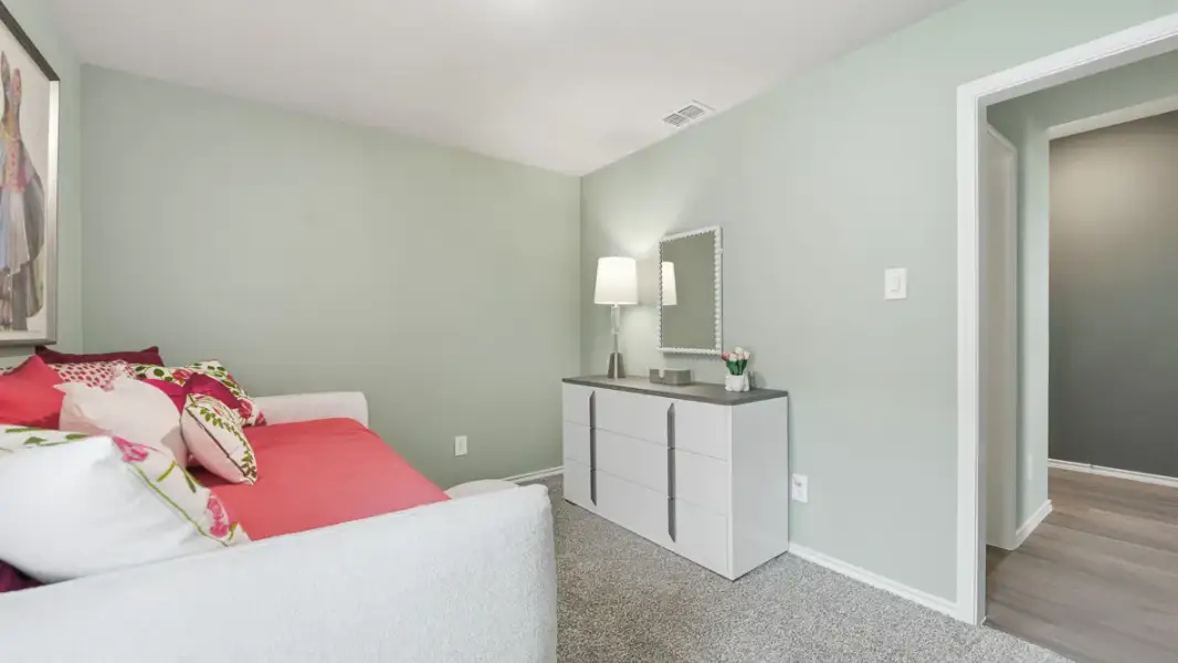 Furnished interior view inside a new home in Hadley Farms, Godley (Image 33).