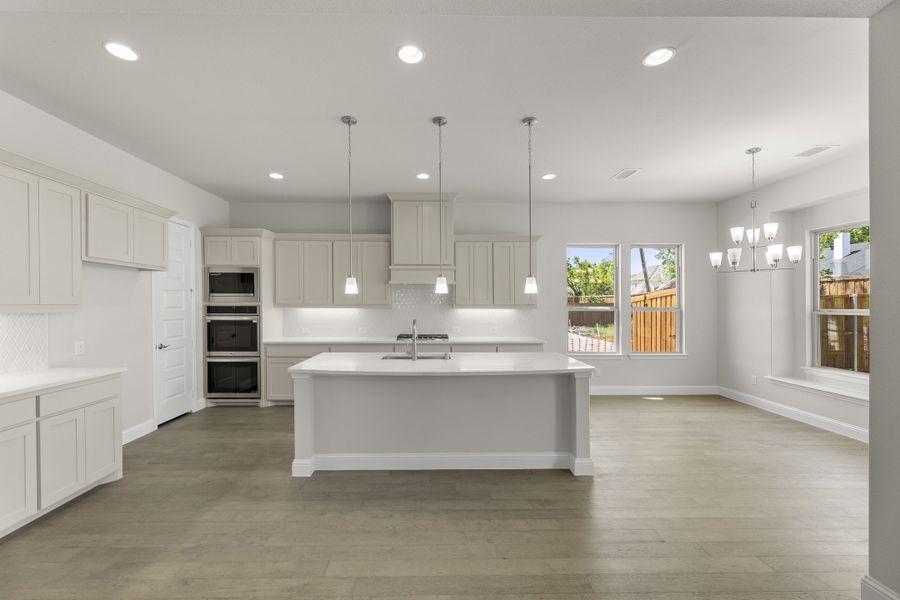 Furnished interior view inside a new home in Lake Shore Village, Rowlett (Image 7).
