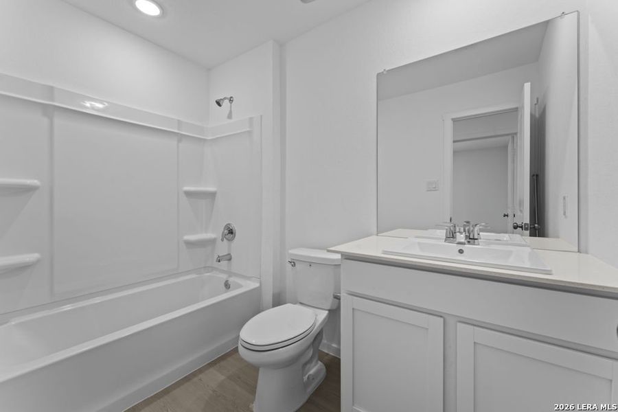 Furnished interior view inside a new home in Espada, San Antonio (Image 8).