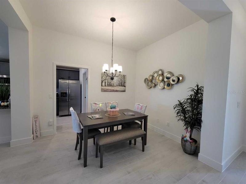 Furnished interior view inside a new home in Ocala Crossings South, Ocala (Image 12). Furnished interior view inside a new home in Ocala Crossings South, Ocala (Image 12).