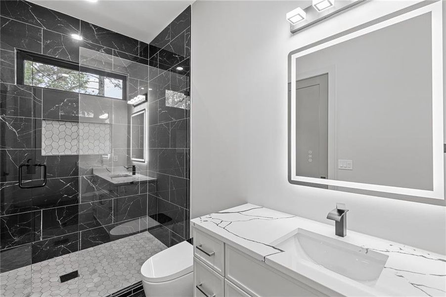 Furnished interior view inside a new home in , Lawrenceville (Image 53).