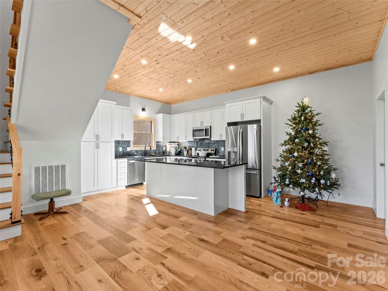 Furnished interior view inside a new home in , Brevard (Image 14).