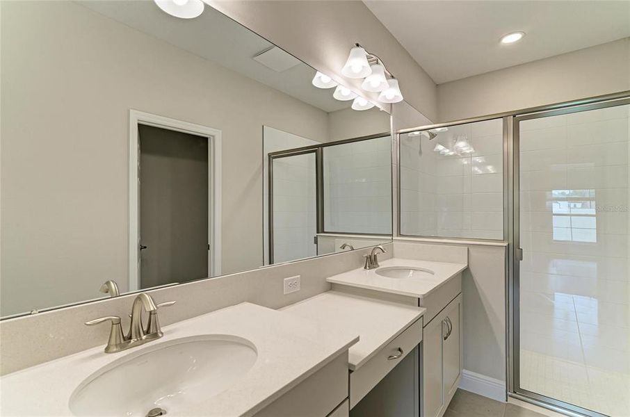Furnished interior view inside a new home in Crosswind Point, Parrish (Image 7).