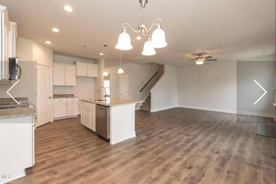Spacious, unfurnished interior of a new home in Thunder Ridge, Dawsonville (Image 17).