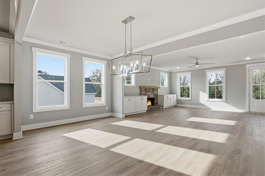 Spacious, unfurnished interior of a new home in , Statham (Image 27).