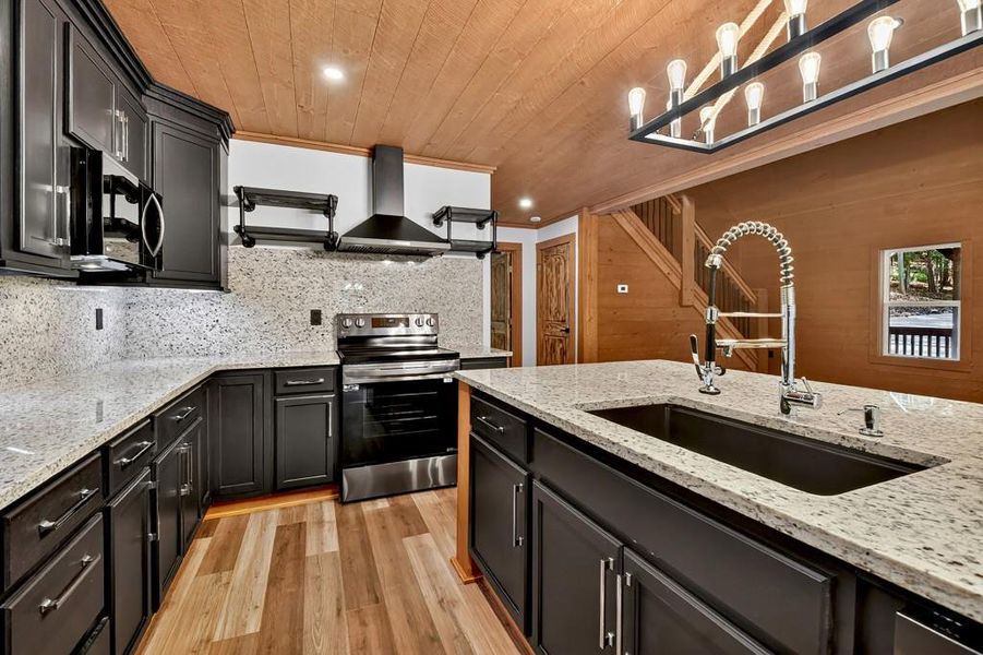 Furnished interior view inside a new home in , Ellijay (Image 5). Furnished interior view inside a new home in , Ellijay (Image 5).