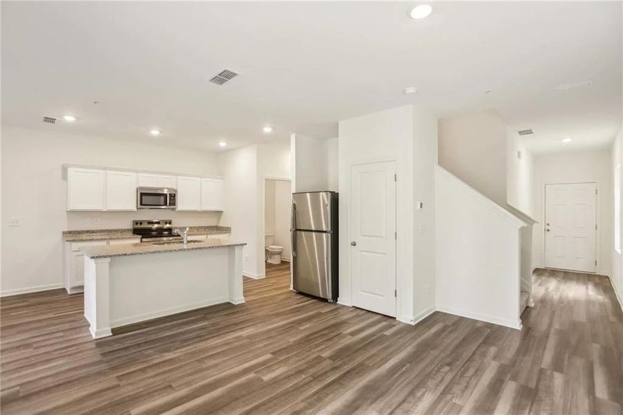 Furnished interior view inside a new home in Kendall Grove, McDonough (Image 3).